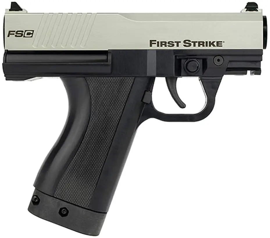 first strike compact pistol silver color