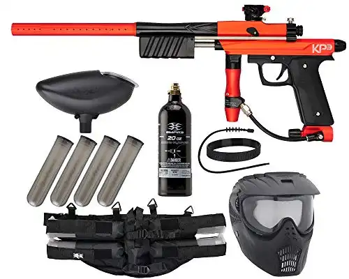 Action Village Azodin Epic Paintball Gun Package Kit (KP3) (Orange/Black)